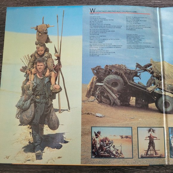 Mad Max Beyond Thunderdome Vinyl - Fair Condition - Picture 3 of 6